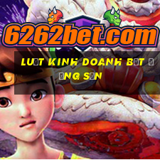 luật kinh doanh bất động sản