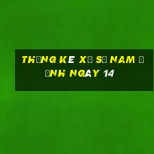 Thống kê Xổ Số nam định ngày 14