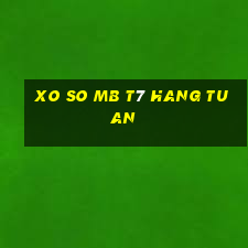 xo so mb t7 hang tuan