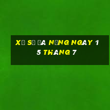 xổ số đà nẵng ngày 15 tháng 7