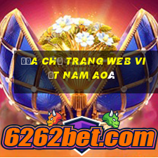 Địa chỉ trang web Việt nam AOÁ