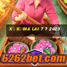 xổ số gia lai 7 7 2023