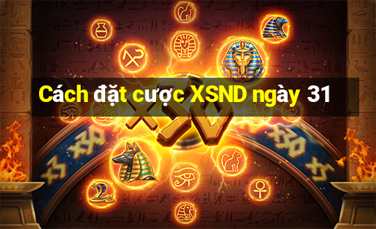 Cách đặt cược XSND ngày 31