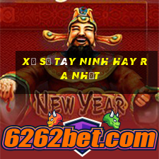 xổ số tây ninh hay ra nhất