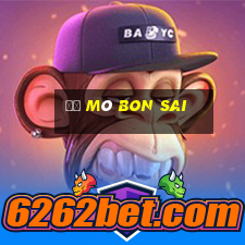 đề mô bon sai