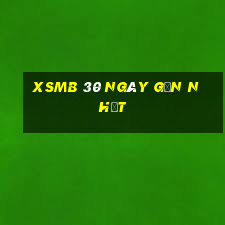 xsmb 30 ngày gần nhất