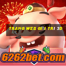 Trang web giải trí 3d