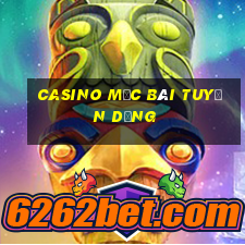 casino mộc bài tuyển dụng