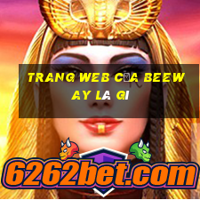 Trang web của Beeway là gì