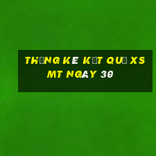 THỐNG KÊ KẾT QUẢ XSMT ngày 30