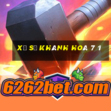 xổ số khánh hoà 7 1