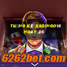 Thống kê XSBINGO18 ngày 26