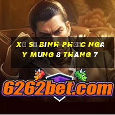 xổ số bình phước ngày mùng 8 tháng 7