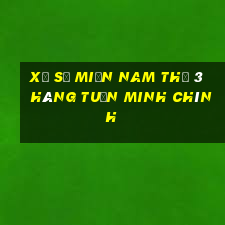 xổ số miền nam thứ 3 hàng tuần minh chính