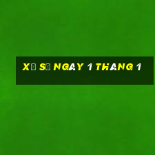 xổ số ngày 1 tháng 1