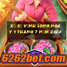 xổ số vĩnh long ngày 1 tháng 7 năm 2024