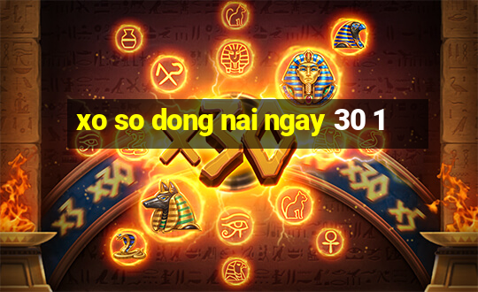 xo so dong nai ngay 30 1