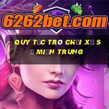 Quy tắc trò chơi xổ số miền trung