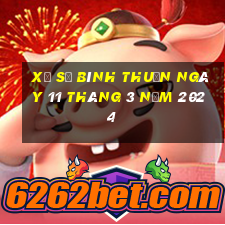 xổ số bình thuận ngày 11 tháng 3 năm 2024