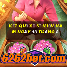 kết quả xổ số miền nam ngày 13 tháng 8