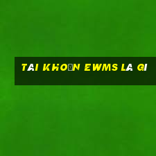 tài khoản ewms là gì