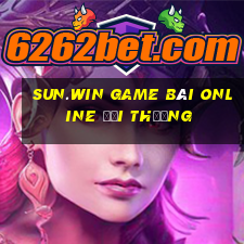 Sun.Win Game Bài Online Đổi Thưởng