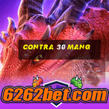 contra 30 mang