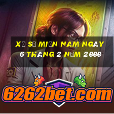 xổ số miền nam ngày 6 tháng 2 năm 2000