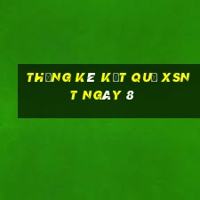 THỐNG KÊ KẾT QUẢ XSNT ngày 8