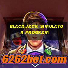 blackjack simulator program