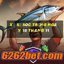 xổ số sóc trăng ngày 16 tháng 11