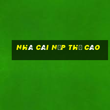 nhà cái nạp thẻ cào