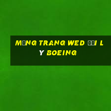 Mạng trang wed đại lý Boeing