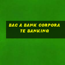 bac a bank corporate banking