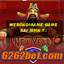 Webchoigame Game Bài Sinh Tử