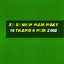 xổ số miền nam ngày 10 tháng 6 năm 2002