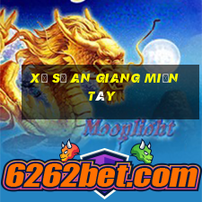 xổ số an giang miền tây