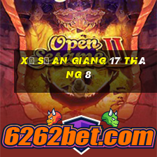 xổ số an giang 17 tháng 8