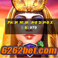 Phần mềm ứng dụng xổ số 979