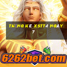 Thống kê XSTT4 ngày 7