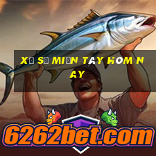 xổ số miền tây hôm nay