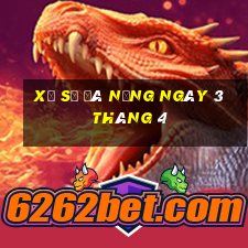 xổ số đà nẵng ngày 3 tháng 4