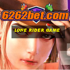 lone rider game