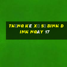 Thống kê Xổ Số binh dinh ngày 17