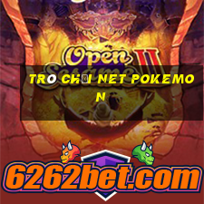 trò chơi net pokemon