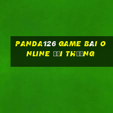 Panda126 Game Bài Online Đổi Thưởng