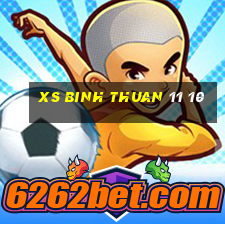 xs binh thuan 11 10