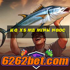 kq xs mb minh ngoc