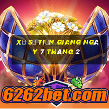 xổ số tiền giang ngày 7 tháng 2