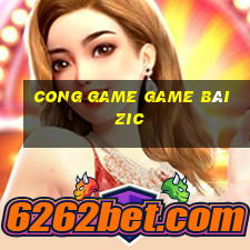 Cong Game Game Bài Zic